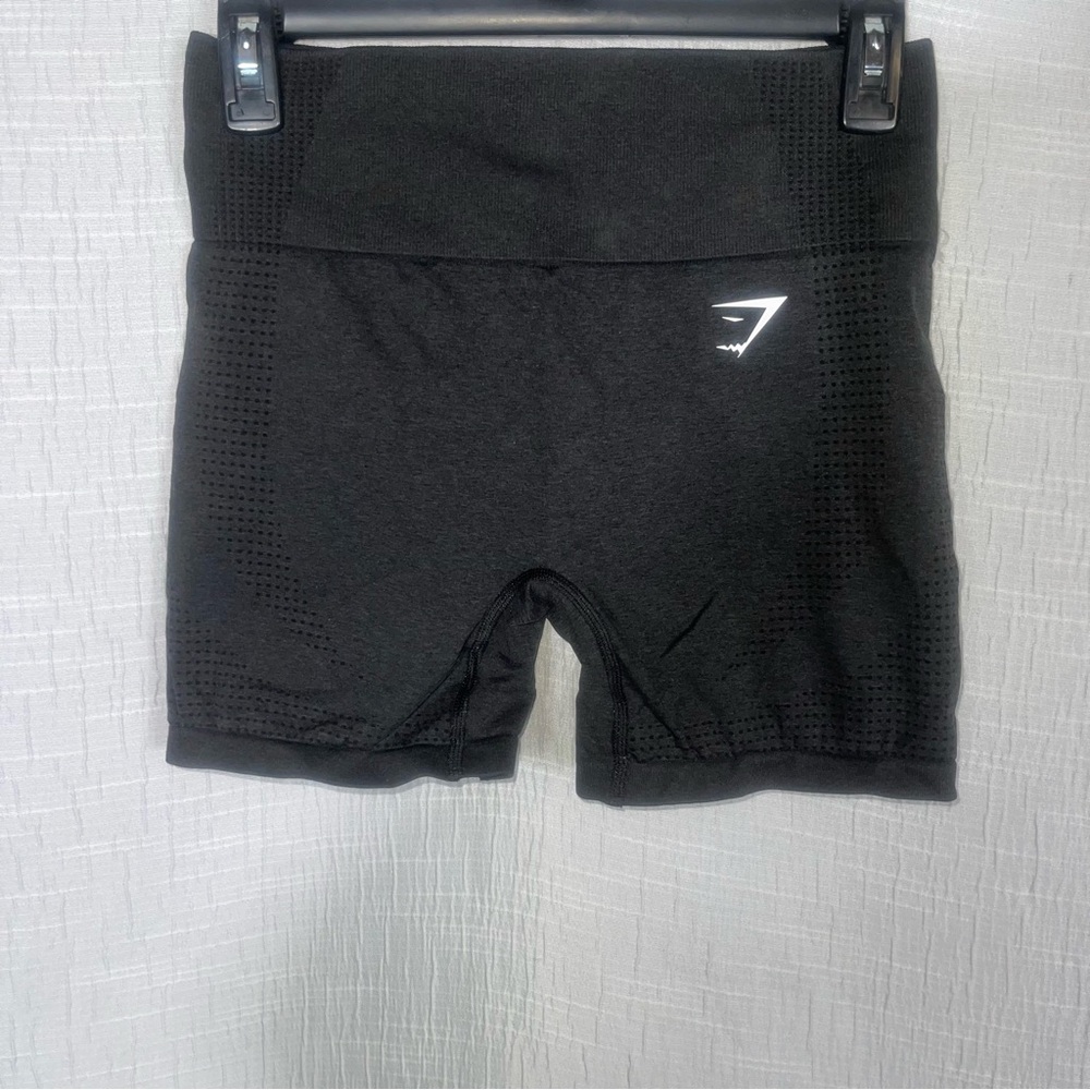 Gymshark Black Seamless Athletic Shorts